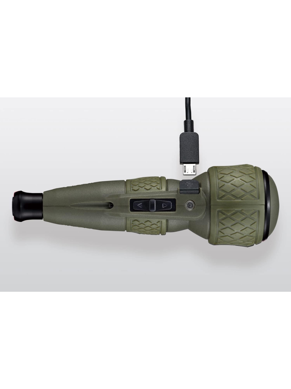 VESSEL 220USB-1DG Electric Ball Grip Screwdriver Dark Green