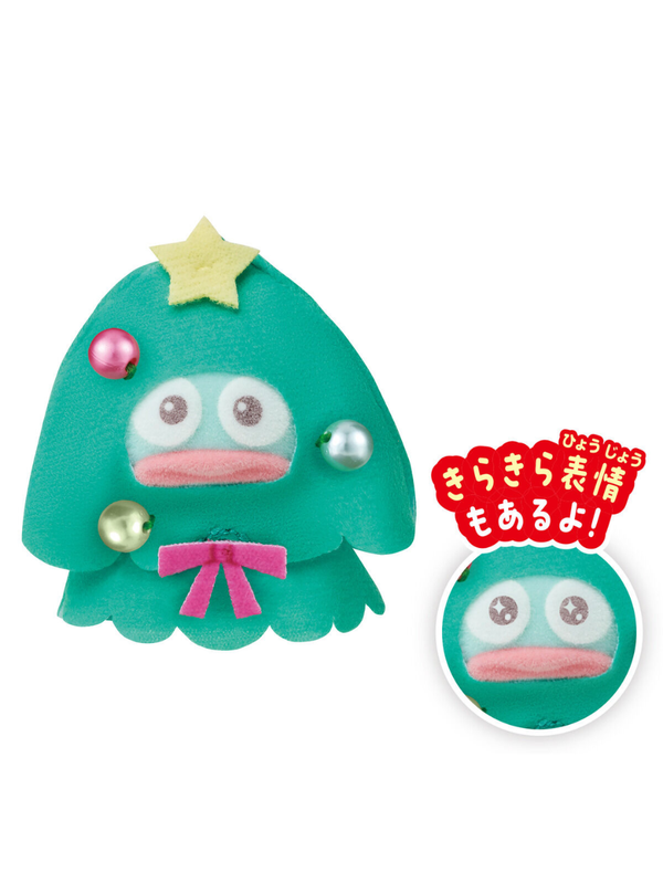 Puchitomo Sanrio Characters Christmas Mini Flocked Doll Blind Box