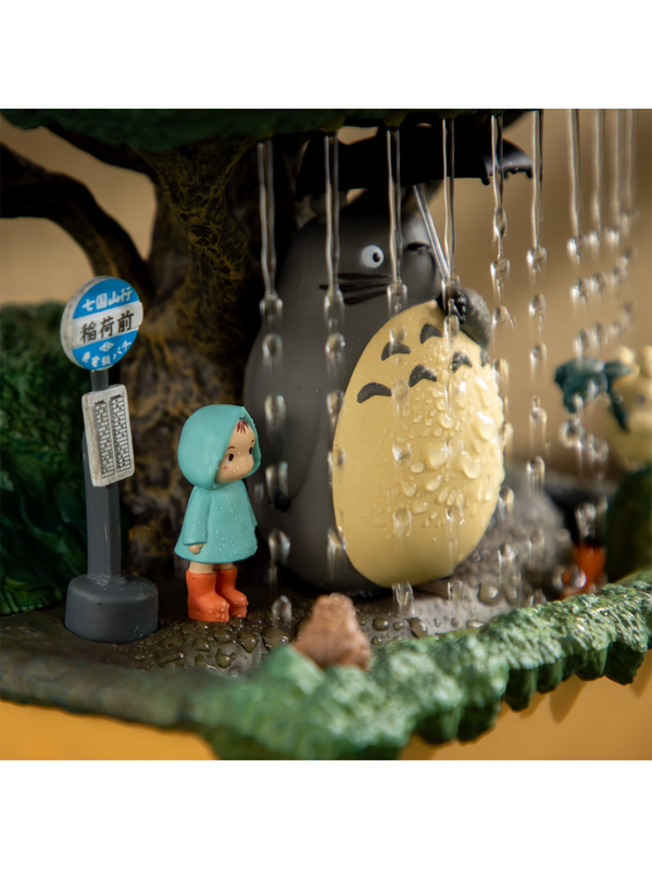 My Neighbor Totoro Water Garden BONSAI Umbrella Shelter Scene