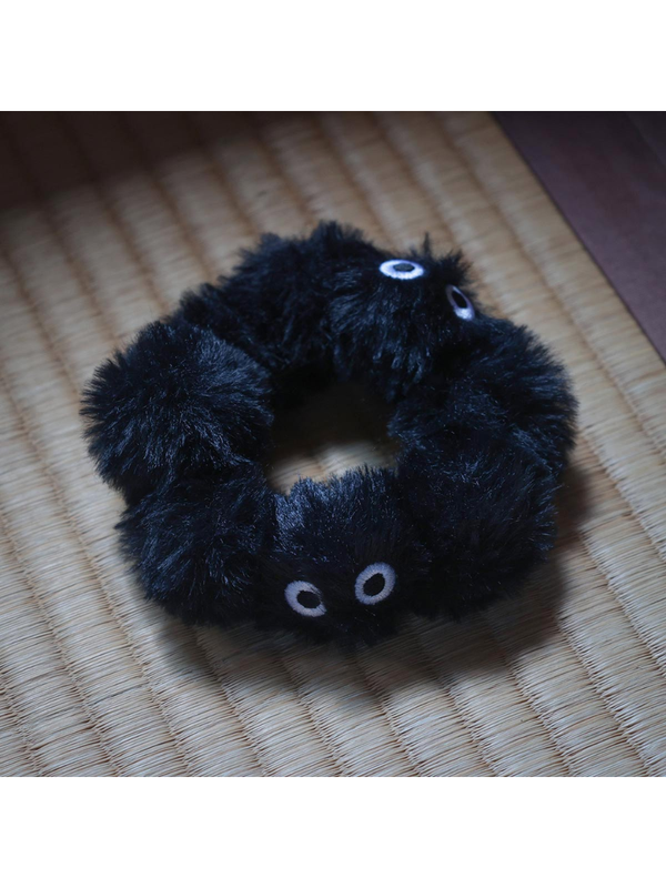 My Neighbor Totoro Soot Sprite Hide-and-Seek Scrunchie