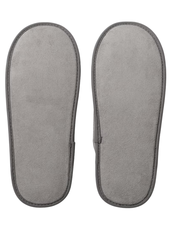 MUJI Cotton Quilted Line Slippers