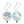Load image into Gallery viewer, EVANGELION SUMMER FES 2026 Uchiwa Acrylic Keychain Collection Box (Set of 5)
