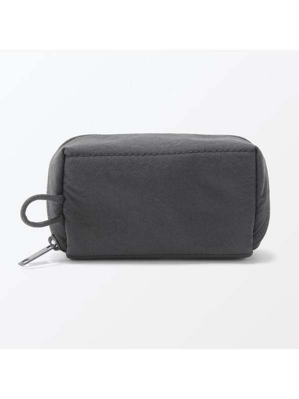 MUJI Wrinkle Nylon Wide Open Pouch Small