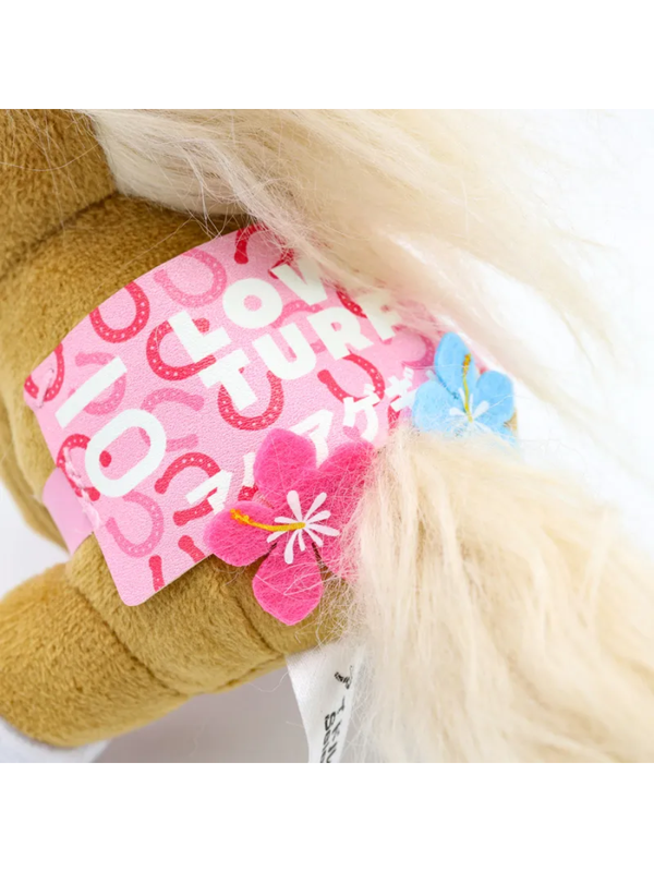 Idol Horse Friends Agera Gyaru S Size Plush Mascot with a ball chain