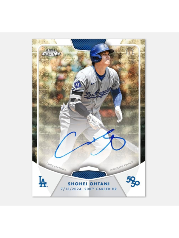 2024 Topps Shohei Ohtani 50/50 MLB Trading Card Box