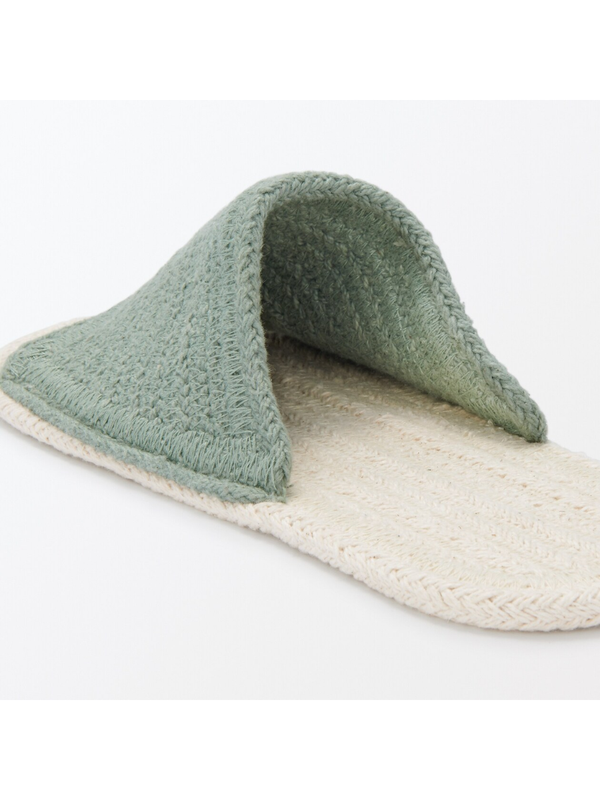 MUJI Cotton Room Sandals Open Toe Slippers