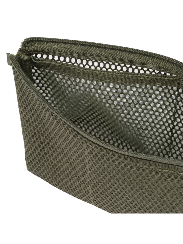MUJI Mesh Pencil Case with Gusset