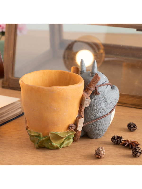 My Neighbor Totoro Planter Cover – Totoro Carrying Basket Flower Pot Holder