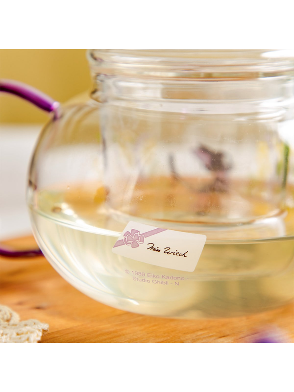 Kiki's Delivery Service Flower Bouquet Glass Teapot 580ml