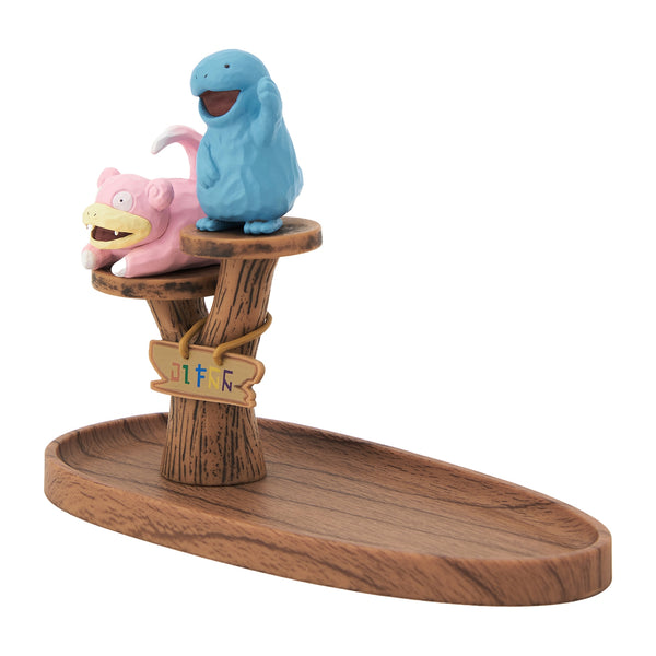 Pokemon Slowpoke & Quagsire Wood Style Small Item Tray