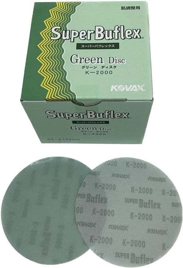 Kovacs Super Bufflex φ125mm Sanding Disc – P2000/P2500/P3000 Grit