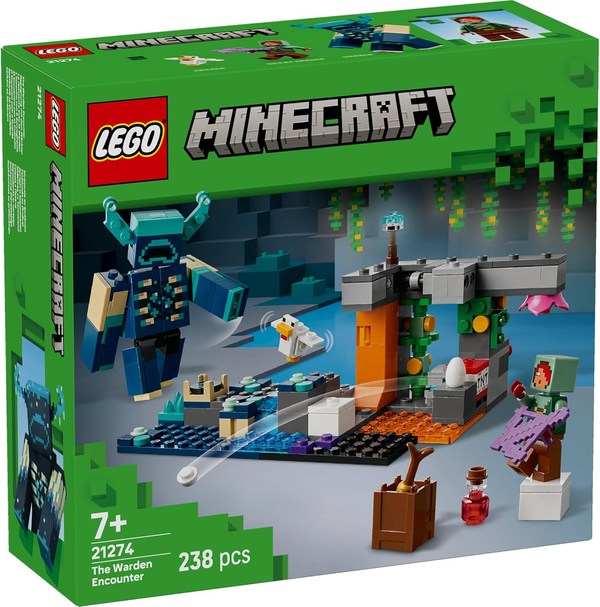 LEGO 21274 Minecraft Warden Building Set