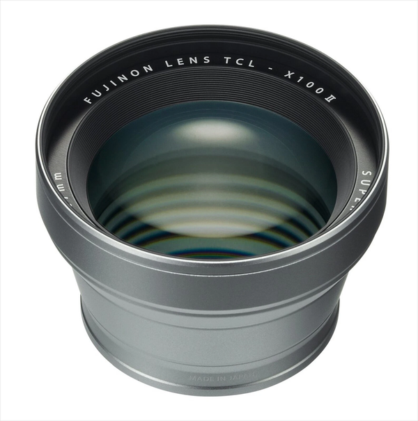 Fujifilm TCL-X100II Teleconversion Lens Silver for X100 Series