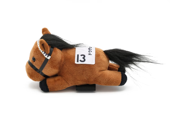 Idol Horse Mascot Sticker Dou Deuce Plush Keychain