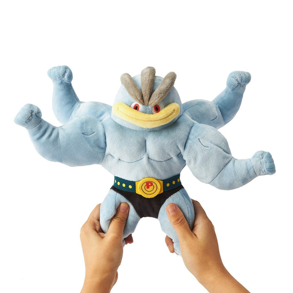Pokemon Machamp Posing Plush Toy