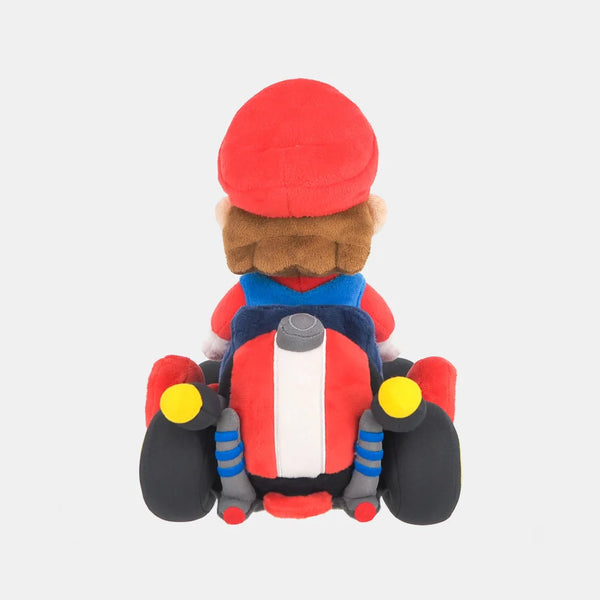 Mario Kart World Mario Plush Toy – Standard Kart Version