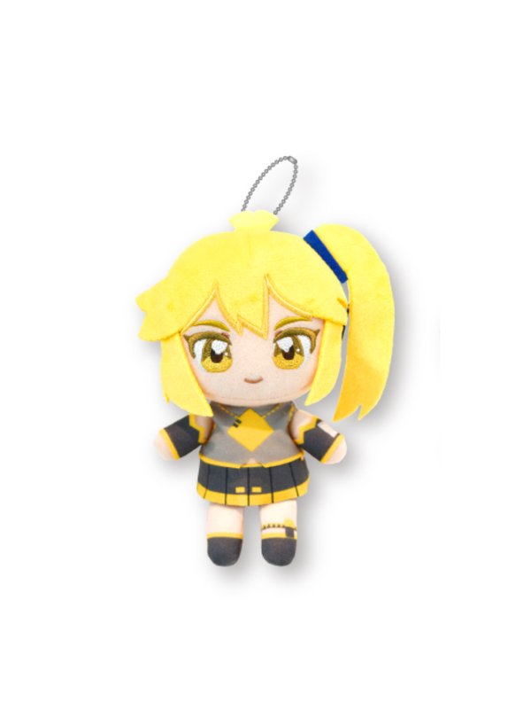 Akita Neru Sitting Plush Keychain