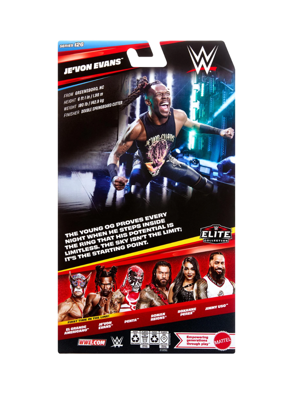 Je'Von Evans WWE Elite Collection Series 126 Action Figure [Pre-Order]