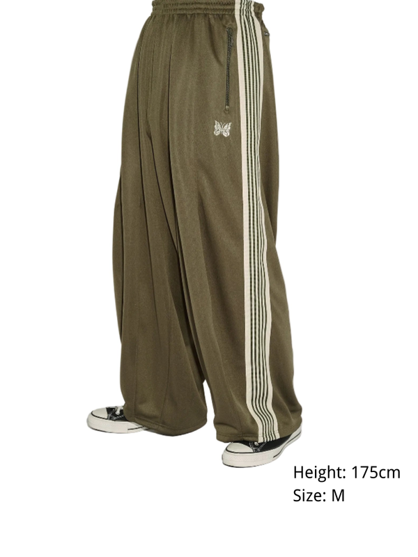NEEDLES x STUDIOUS H.D. Track Pant Poly Smooth 26SS