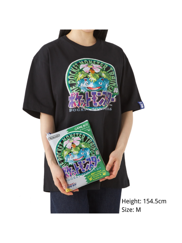 Pokemon Green Game Cartridge Style T-Shirt