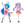 Load image into Gallery viewer, Trio-Try-iT Lucky Star Izumi Konata &amp; Hiiragi Kagami Figures
