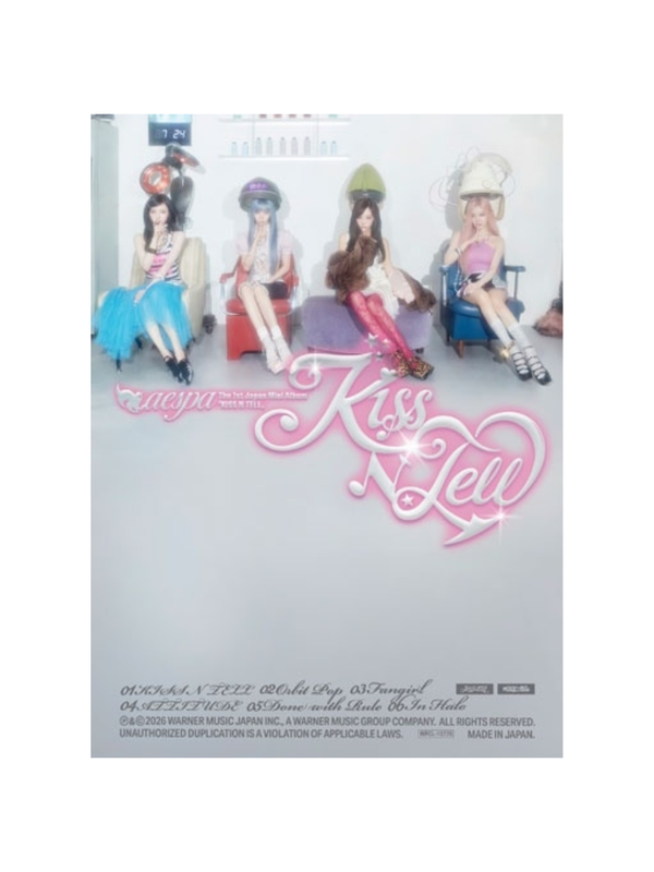 aespa – KISS N TELL CD Album Limited Edition [Pre-order]