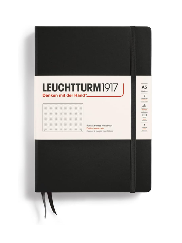 LEUCHTTURM1917 A5 Hardcover Notebook Dot Grid