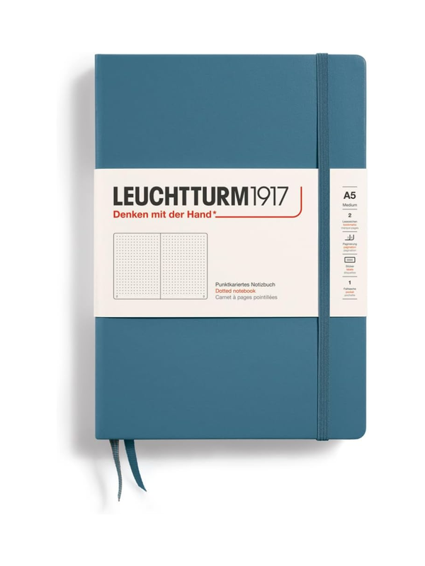LEUCHTTURM1917 A5 Hardcover Notebook Dot Grid