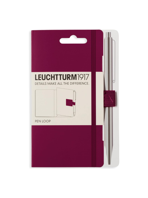 LEUCHTTURM1917 Pen Loop Holder Colorful Elastic Pen Clip for Notebook