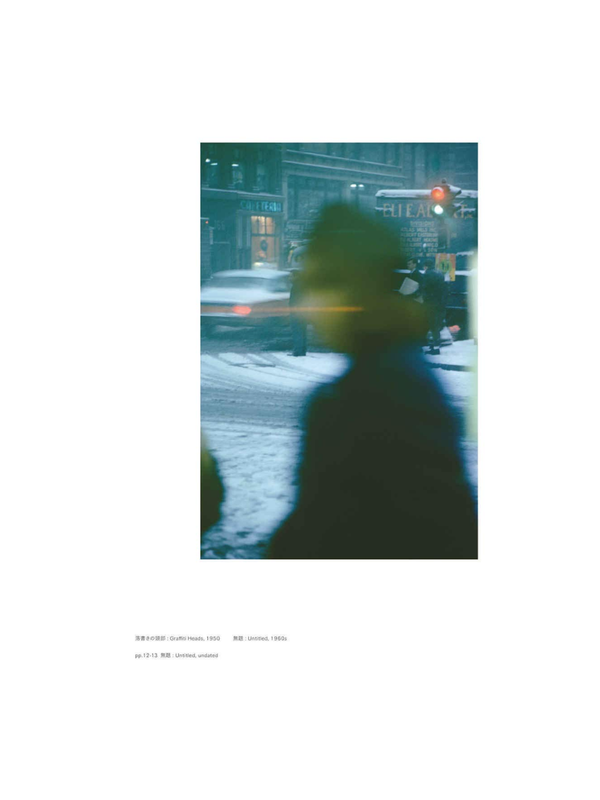 Saul Leiter Forever Japanese Photography Art Book
