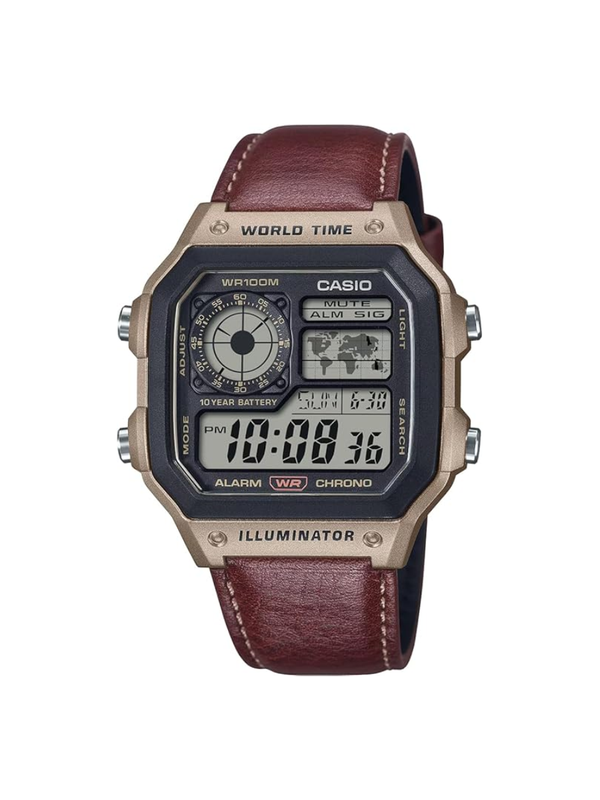 CASIO AE-1200WHL-5AV World Time Digital Watch