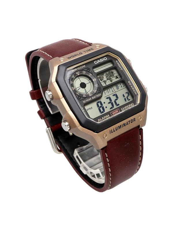 CASIO AE-1200WHL-5AV World Time Digital Watch