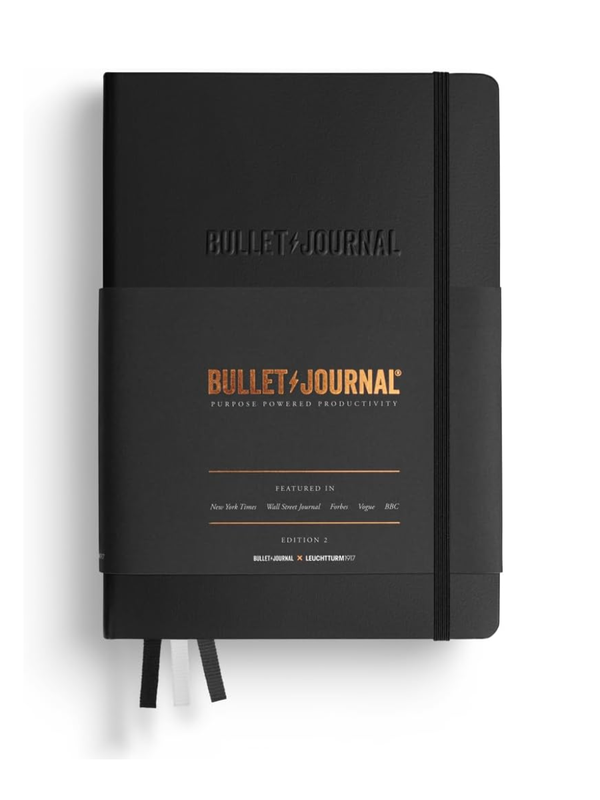 LEUCHTTURM1917 Bullet Journal Edition 2 Medium A5 Hardcover Notebook