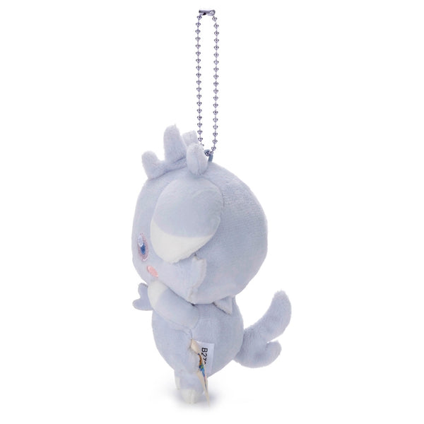 PokePeace Espurr Funny Face Ball Chain Mascot Plush