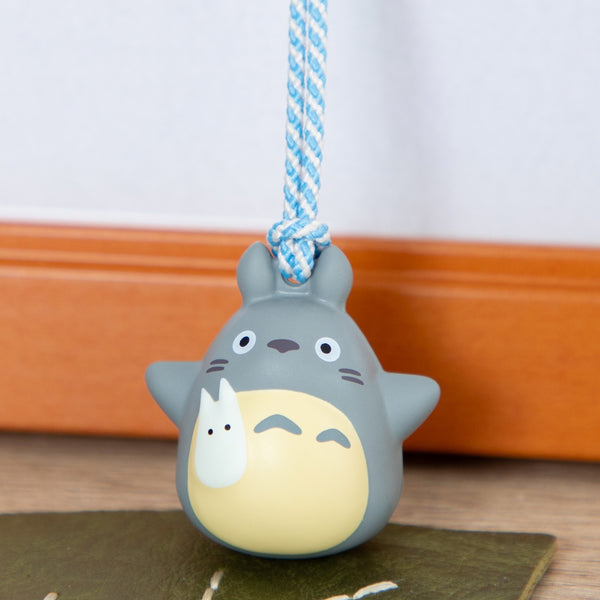 My Neighbor Totoro Kororin Bell Charm – Large and Small Totoro Light Blue