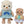 Load image into Gallery viewer, Sylvanian Families Otter Siblings Sea Play Set FS-57
