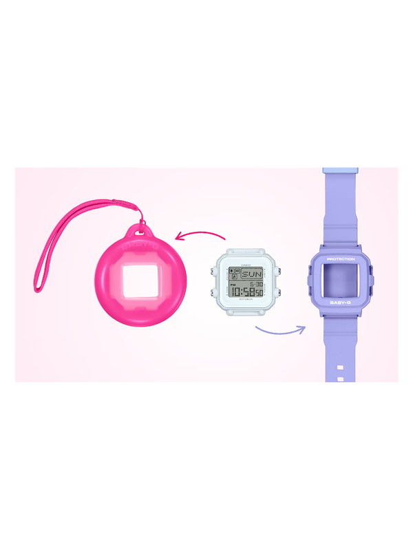 Casio BABY-G BGD-10K-6JR Digital Watch with Detachable Holder