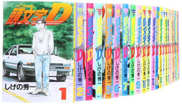 Initial D (Inital D) Manga Complete Set Vol. 1–48 Full Collection