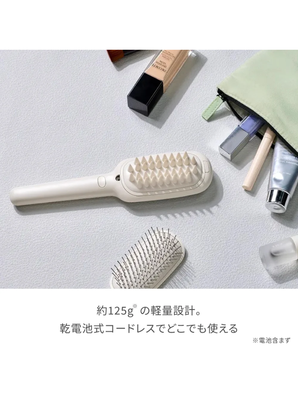 FESTINO Salon Care Scalp Ion Brush Sonic Vibration 2-Way Hair Styling Brush