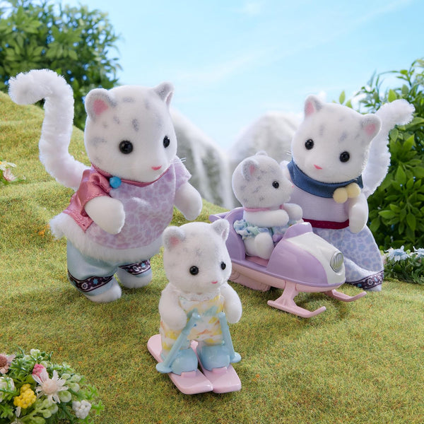 EPOCH Sylvanian Families FS-55 Snow Leopard Family