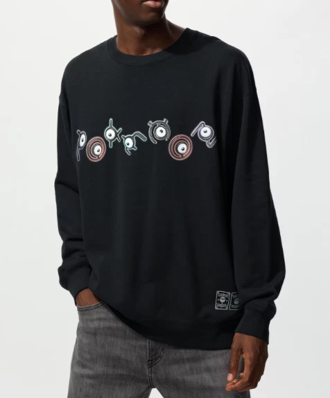 Uniqlo Pokemon UT Trading Cards Sweatshirt