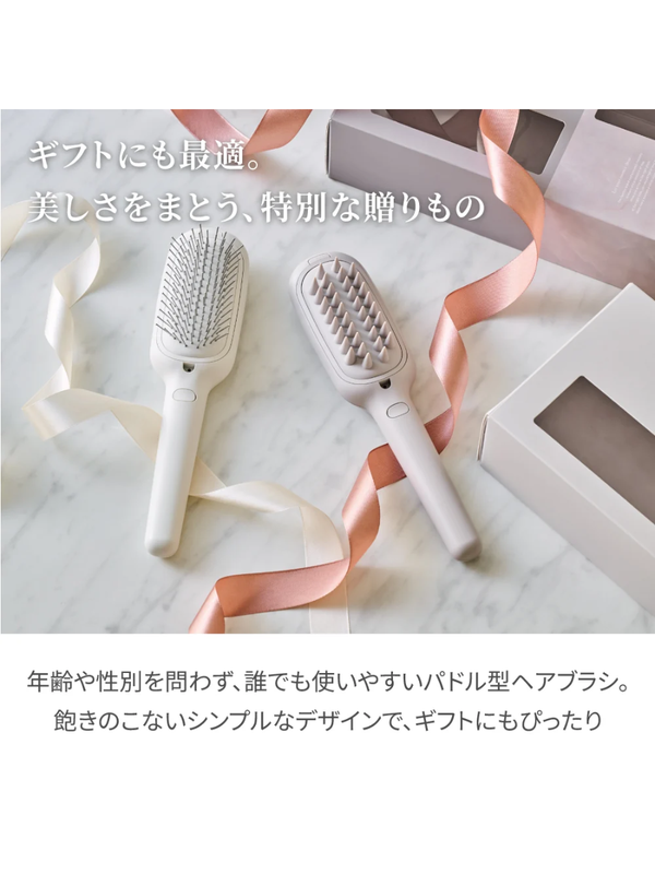 FESTINO Salon Care Scalp Ion Brush Sonic Vibration 2-Way Hair Styling Brush