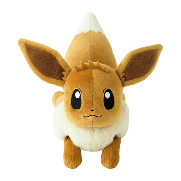 Pokemon Plush ife Size Eevee Laying Down Plush Toy