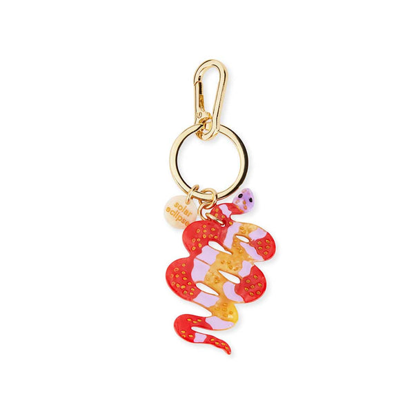 Solar Eclipse Snake Bag Charm