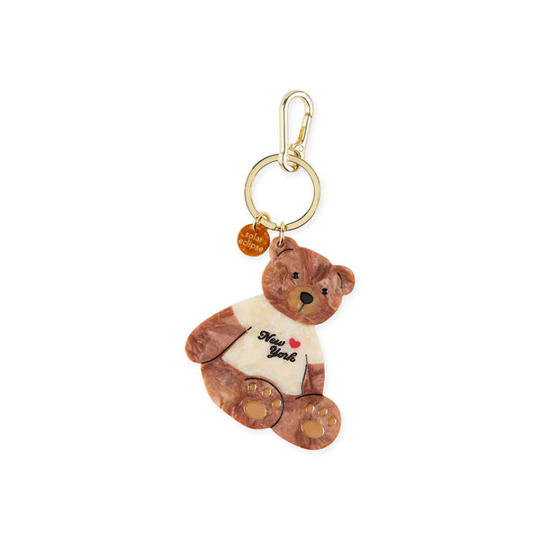 Solar Eclipse Bear Bag Charm Keychain