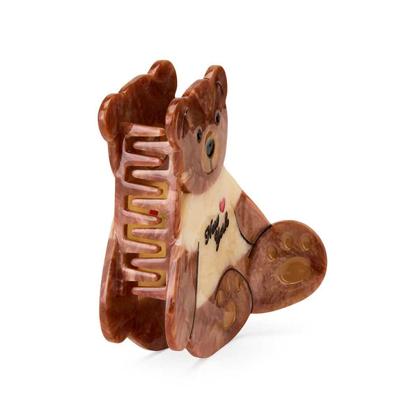 Solar Eclipse Bear Hair Clip