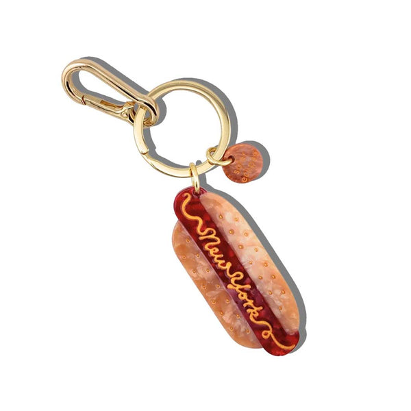 Solar Eclipse Hot Dog Mini Bag Charm