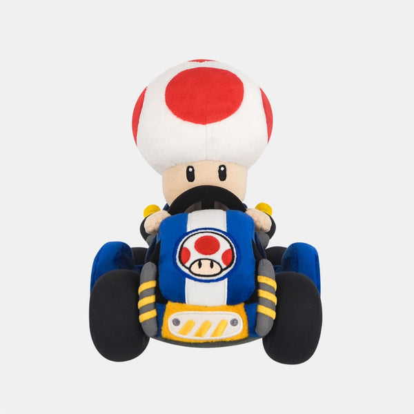 Mario Kart World Toad Plush Toy – Standard Kart Version