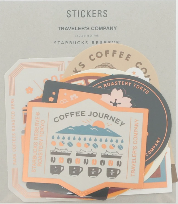 Starbucks Reserve Roastery Travelers Sticker Set