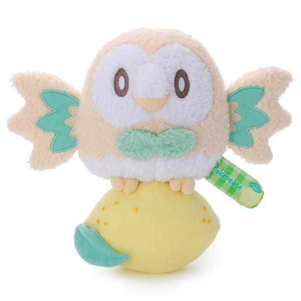 Pokemon PokéPeace Colorful Plush Rowlet Soft Toy